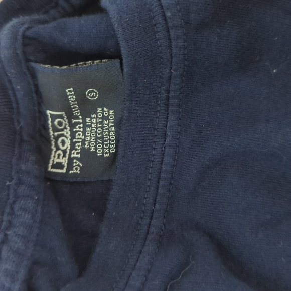 Navy blue polo by Ralph Lauren t shirt - Picture 2 of 2